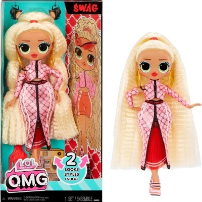 LOL Surprise OMG Novos Penteados: Swag - Edição Limitada, boneca 25cm