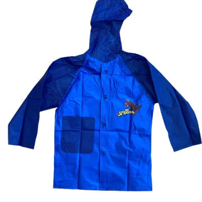 Capa de Chuva Homem-Aranha Azul, 100% em PVC impermeável, envio imediato, receba em 2 dias