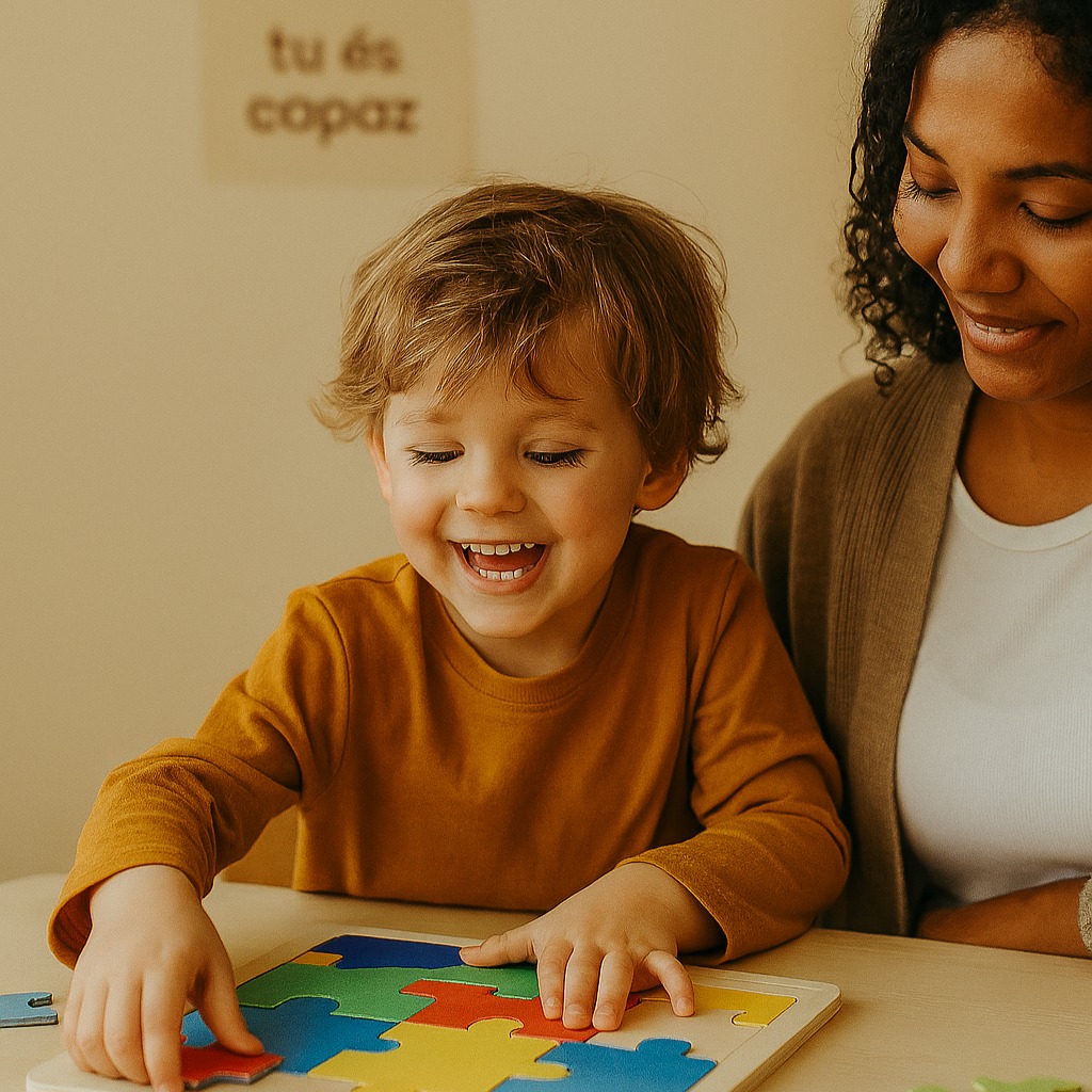 Como as palavras moldam a autoestima infantil — e como os brinquedos podem ajudar