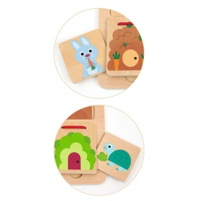 CABANIMO - JOGO DE ADIVINHAR E ESCONDE-ESCONDE, DJECO