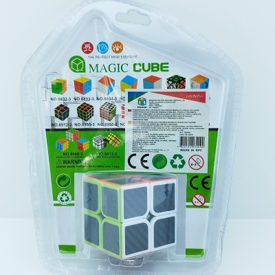CUBO MÁGICO 2X2 EFEITO CARBONO