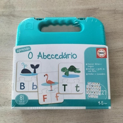 MALA PUZZLE APRENDO ... O ABECEDÁRIO EDUCA