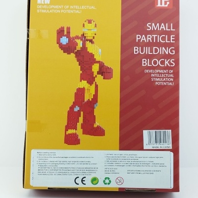 BLOCOS DE CONSTRUÇÃO HOMEM DE FERRO (IRON MAN) 200513 LP BLOCOS DE CONSTRUÇÃO HOMEM DE FERRO (IRON MAN) 200513 LP