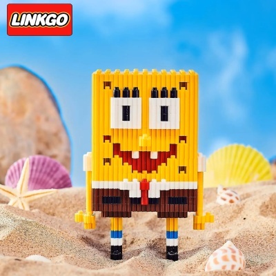 BLOCOS DE CONSTRUÇÃO SPONGEBOB 68441 LINKGO
