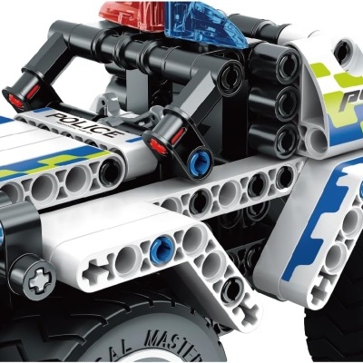 CONJUNTO DE CONSTRUÇÃO CARRO POLÍCIA 5805 iM.Master