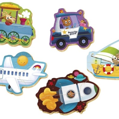 BABY PUZZLE ... VEÍCULOS 2 EDUCA