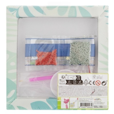 PINTURA DE DIAMANTES EM CANVAS 20X20CM - LEÃO, GRAFIX