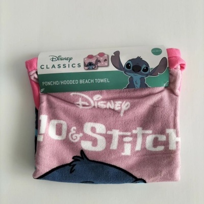 PONCHO CRIANÇA MICROFIBRA STITCH