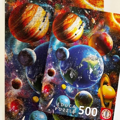 PUZZLE SISTEMA SOLAR - 500 PEÇAS EDUCA