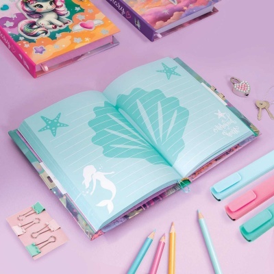 DIÁRIO 3D C/ CHAVE 300 PÁGINAS - SEREIA