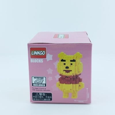 BLOCOS DE CONSTRUÇÃO WINNIE THE POOH 68445, LINKGO