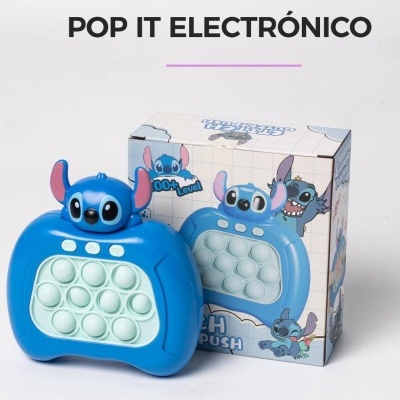 POP IT ELETRÓNICO 200 NÍVEIS - STITCH