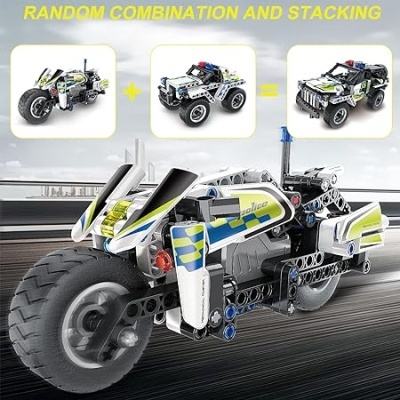 CONJUNTO DE CONSTRUÇÃO MOTOCICLO 5806 iM.Master