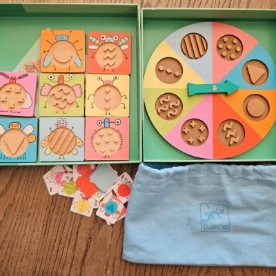 TACTIL BZZZ - JOGO DE ASSOCIAÇÃO TÁTIL, DJECO