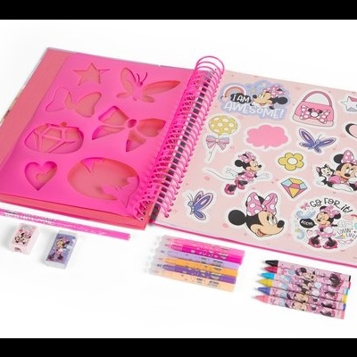 CADERNO DE ATIVIDADES DE COLORIR - MINNIE MOUSE