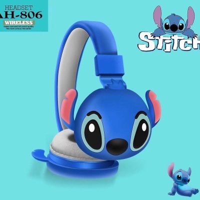 HEADPHONES BLUETOOTH PARA CRIANÇA - STITCH