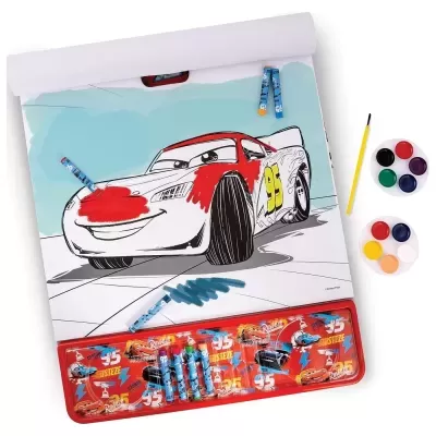 GIGA BLOCO DE ATIVIDADES 4 EM 1 - CARROS (CARS)