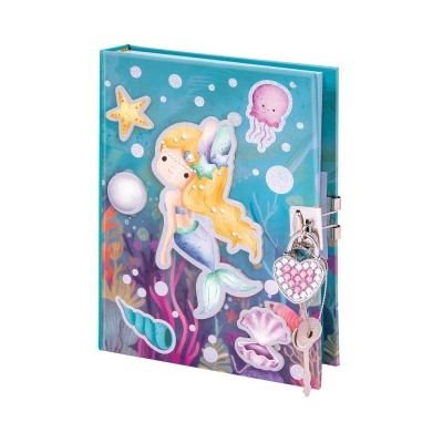 DIÁRIO 3D C/ CHAVE 300 PÁGINAS - SEREIA