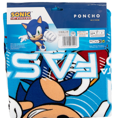 PONCHO CRIANÇA MICROFIBRA SONIC