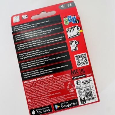 JOGO DE CARTAS UNO CLÁSSICO