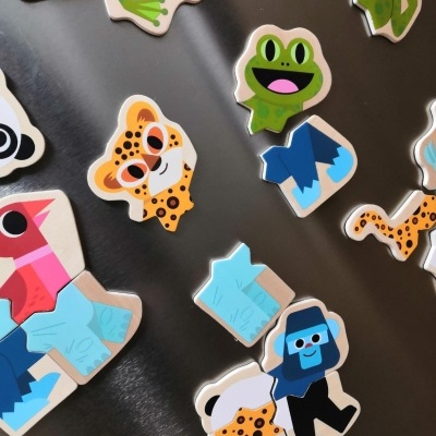 MAGNETIC'S MIXANIMO - CONSTRÓI ANIMAIS MAGNÉTICOS, DJECO