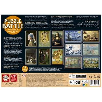 PUZZLE BATTLE ART - BATALHA DE PUZZLES DE ARTE, EDUCA