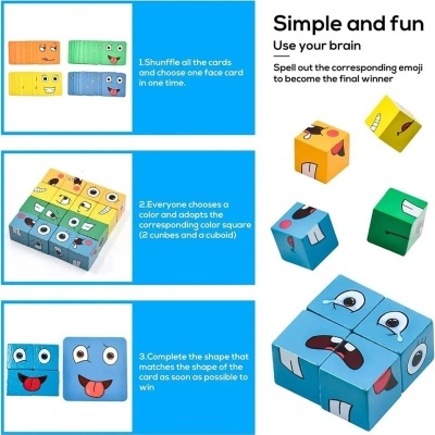 CUBOS DAS EXPRESSÕES E EMOÇÕES