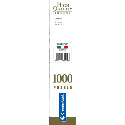 PUZZLE ALTA QUALIDADE: SANTORINI - 1000 PEÇAS, CLEMENTONI