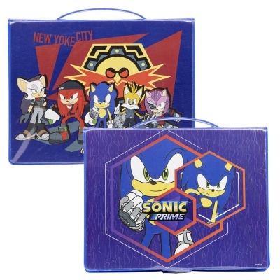 CONJUNTO DE DESENHO E PINTURA C/ MALA SONIC