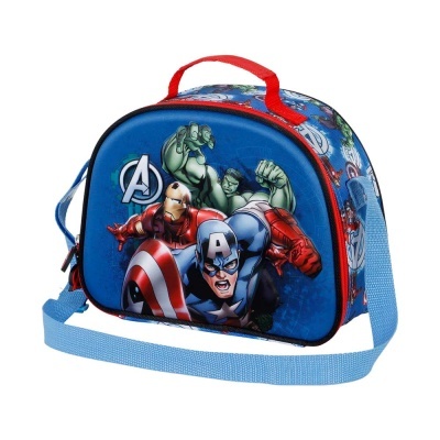 LANCHEIRA TÉRMICA INFANTIL 3D AVENGERS ENERGY