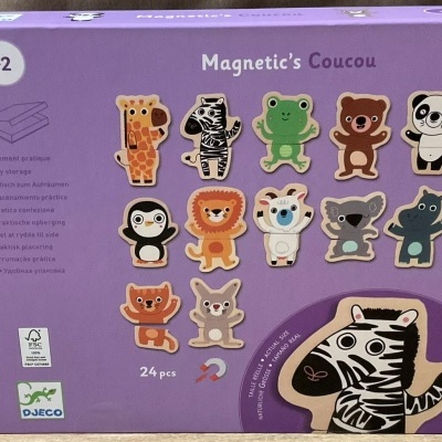 MAGNETIC'S COUCOU - CONSTRÓI ANIMAIS MAGNÉTICOS, DJECO