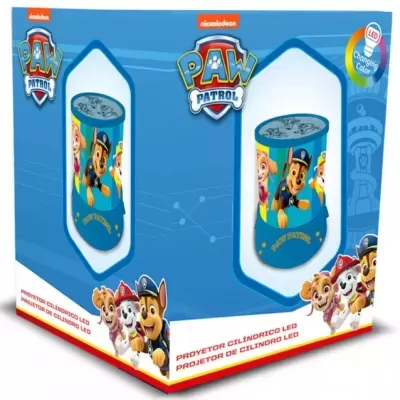 LUZ NOTURNA LED COM PROJEÇÃO PATRULHA PATA