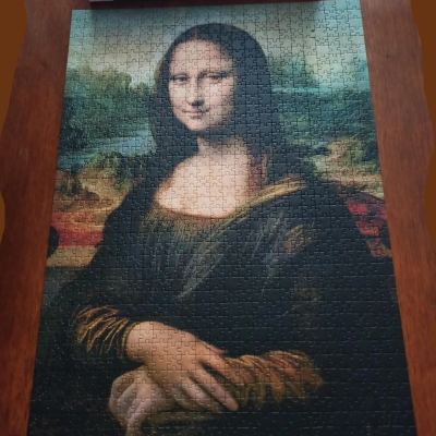 PUZZLE ART COLLECTION: GIOCONDA (DA VINCI) - 1000 PEÇAS, TREFL