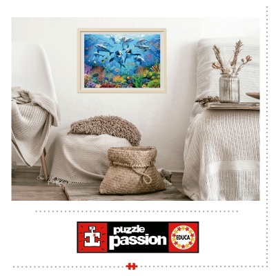 PUZZLE FESTA NO MAR - 500 PEÇAS, EDUCA