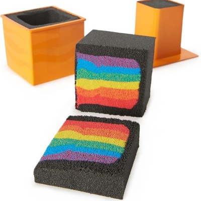 SANDISFACTORY SET - AREIA CINÉTICA 907g COM FORMAS E ACESSÓRIOS, KINETIC SAND