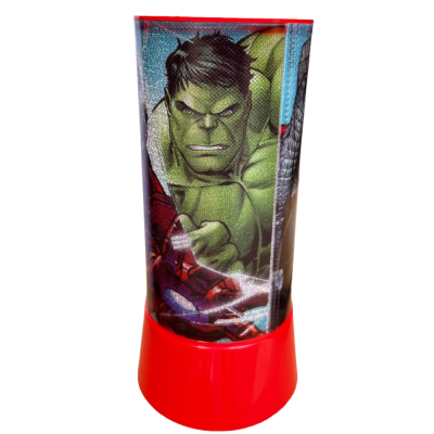 LUZ NOTURNA LED COM PROJEÇÃO AVENGERS