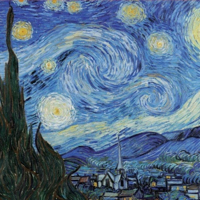 PUZZLE A NOITE ESTRELADA, VINCENT VAN GOGH - 1000 PEÇAS EDUCA