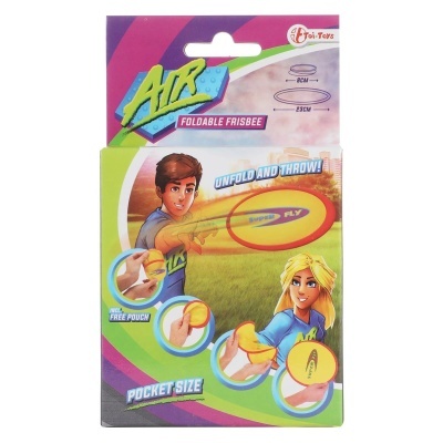 FRISBEE POCKET - DISCO VOADOR DOBRÁVEL 23CM