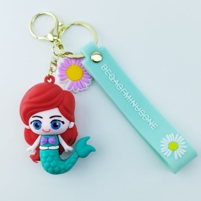 PORTA-CHAVES DE PERSONAGENS - PEQUENA SEREIA