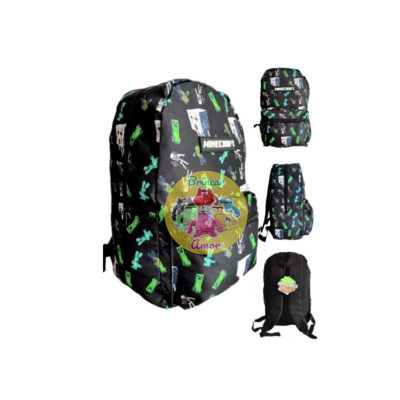 MOCHILA ESCOLAR 40CM MINECRAFT