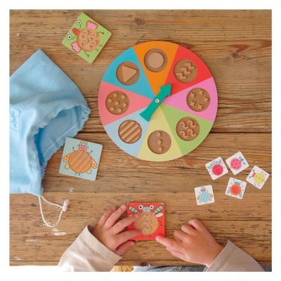 TACTIL BZZZ - JOGO DE ASSOCIAÇÃO TÁTIL, DJECO