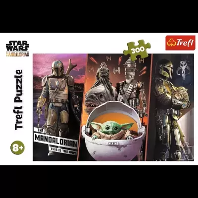 PUZZLE STAR WARS THE MANDALORIAN - 300 PEÇAS TREFL PUZZLE STAR WARS THE MANDALORIAN - 300 PEÇAS TREFL
