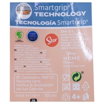 COPO ANTI-TOMBAMENTO DE PAREDE DUPLA 625ML SMARTGRIP - STITCH OHANA