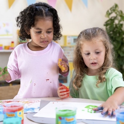 ESTOJO C/6 CORES SORTIDAS 125ML - PINTURA COM DEDOS, JOVI