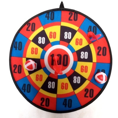 JOGO DO ALVO C/ BOLAS E DARDOS AUTO-ADERENTES