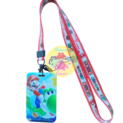 PORTA-CARTÕES COM FITA