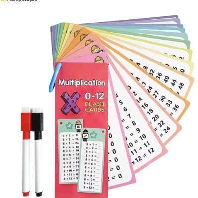 CONJUNTO DE CARTÕES DE TREINO MATEMÁTICO - DIVISÃO E MULTIPLICAÇÃO