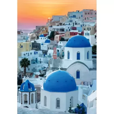 PUZZLE ALTA QUALIDADE SANTORINI - 1000 PEÇAS CLEMENTONI