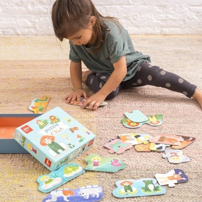 PUZZLE DUO YOGA - IOGA PARA CRIANÇAS, APLI