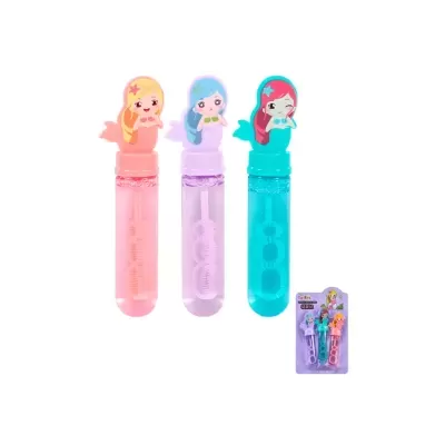 FRASCOS DE BOLHAS DE SABÃO TEMÁTICOS 14CM 35ML (3UN)